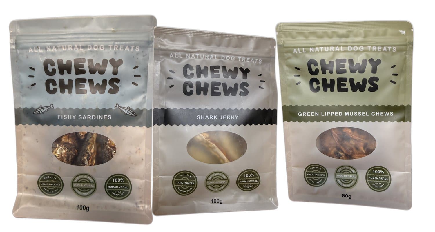 Seafood Lovers dog treat bundle