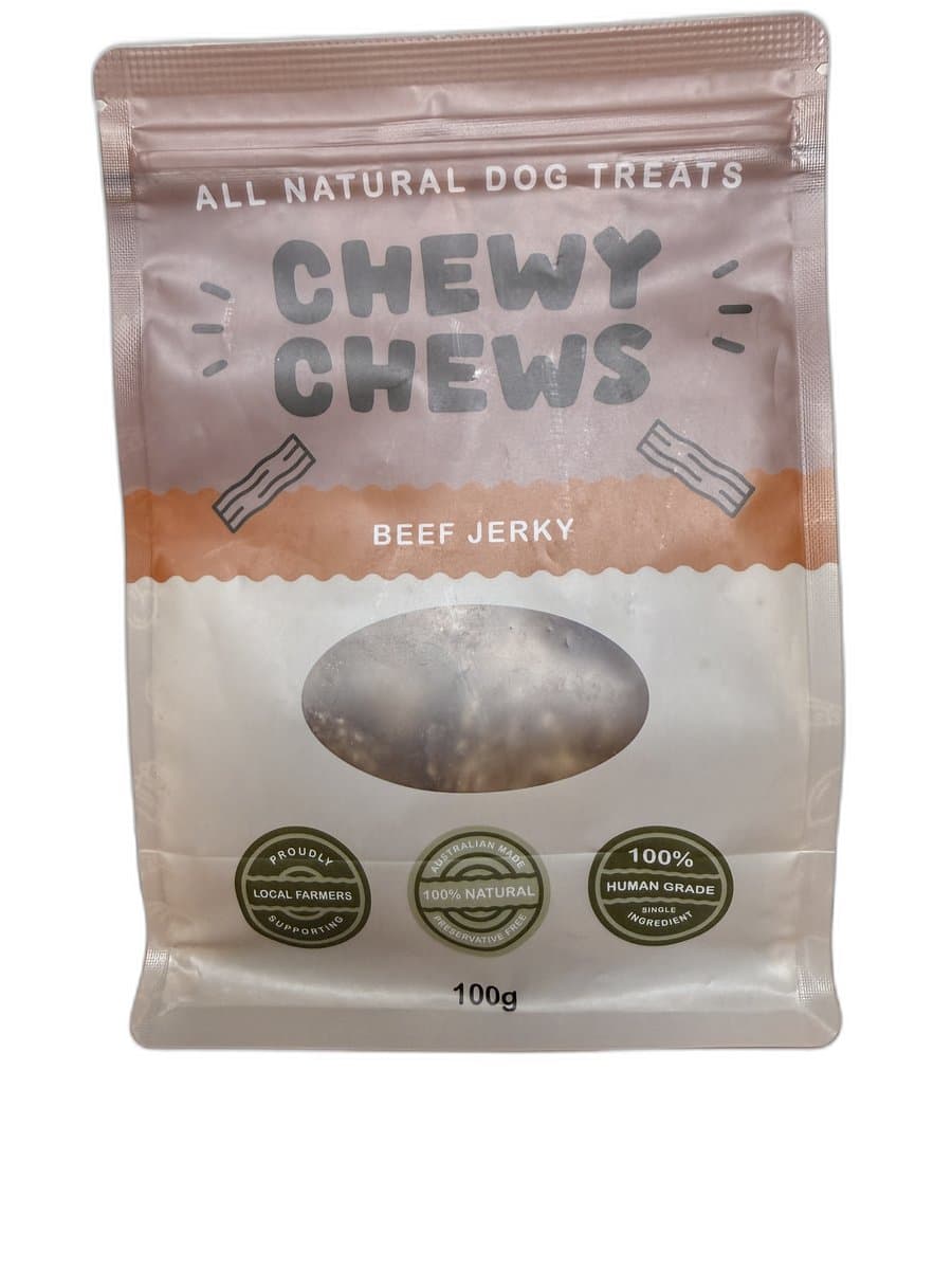 Beef Jerky single-ingredient dog treats